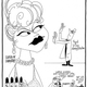 Via the FDA’s Flickr. Cartoon addresses the 1960 Color Additives Amendment, banning carcinogenic colors in foods, drugs, and cosmetics.
